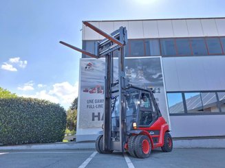 Four wheel front forklift Linde H70 D