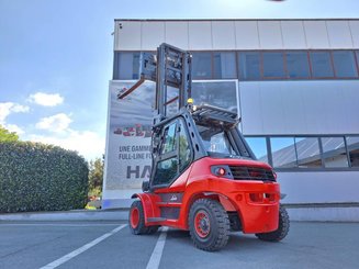 Four wheel front forklift Linde H70 D