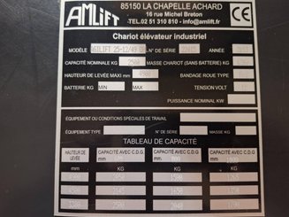 Four-way forklift AMLIFT AGILIFT 25-12-49