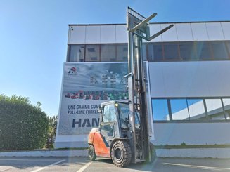 Four wheel front forklift Toyota 408 FD45 N - 7