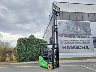 Three wheel front forklift Hangcha XC3-18i (CPDS18-XCC2G-SI)