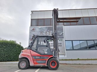 Four wheel front forklift Fenwick Linde H50D-03 - 9