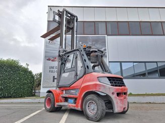 Four wheel front forklift Fenwick Linde H50D-03 - 10