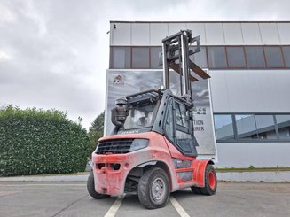 Four wheel front forklift Fenwick Linde H50D-03 - 11