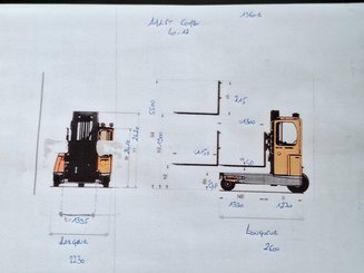 Multidirectional sideloader AMLIFT COMBI 40-12