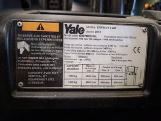 Three wheel front forklift Yale ERP16VT - 11