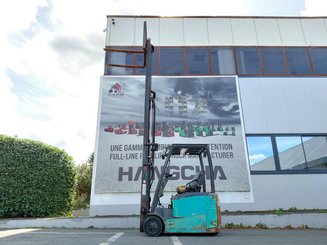 Three wheel front forklift Mitsubishi FB16CPNT
