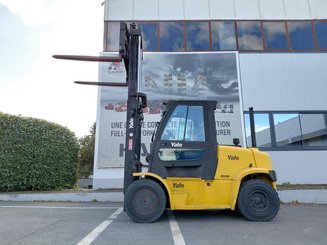 Four wheel front forklift Yale GDP60VX - 8