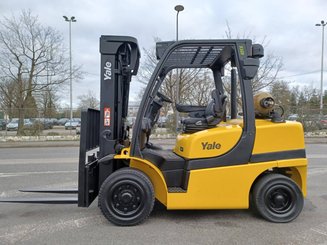 Four wheel front forklift Yale GLP40 VX - 5