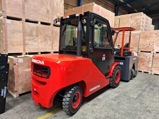Four wheel front forklift Hangcha XF55D