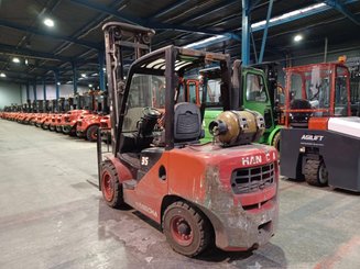 Four wheel front forklift Hangcha XF35G - 1