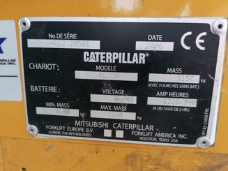 Four wheel front forklift Caterpillar EC25N
