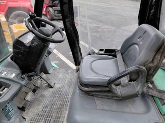 Four wheel front forklift Mitsubishi FD50N