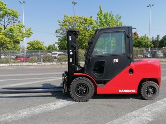 Four wheel front forklift Hangcha XF50D - 1