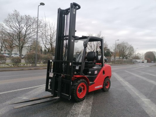 Four wheel front forklift Hangcha XF35G - 1