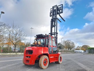 Four wheel front forklift Hangcha XF70G - 8