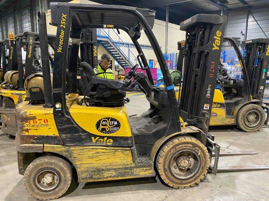 Forklift truck, LPG Yale GLP25VX-VALUE - 1