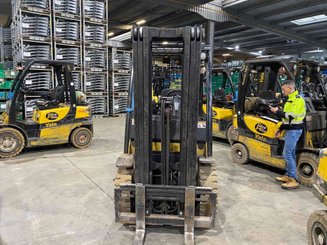 Forklift truck, LPG Yale GLP25VX-VALUE - 4