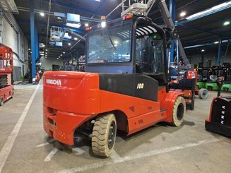 Four wheel front forklift Hangcha J4W100