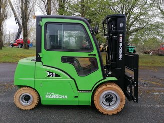 Four wheel front forklift Hangcha XC50i-500 - 4