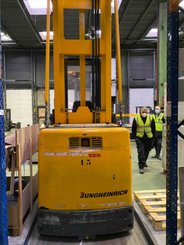Man-up turret truck Jungheinrich ETX K 125 SG100 725 DZ IF