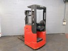 Sit-on pallet stacker with rider seated Fenwick L12 - 4