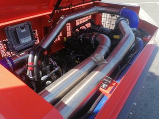 Sideloader forklift truck AMLIFT C5000-14 AMLAT