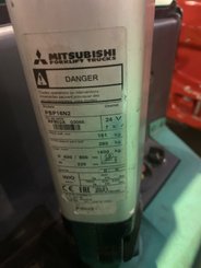 Pedestrian pallet truck Mitsubishi PBP16N2 - ACCOMPAGNANT