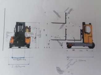 Multidirectional sideloader AMLIFT C40-12/55