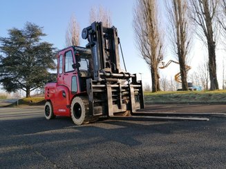 Four wheel front forklift Hangcha X4W100