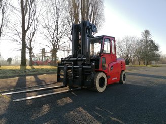 Four wheel front forklift Hangcha X4W100