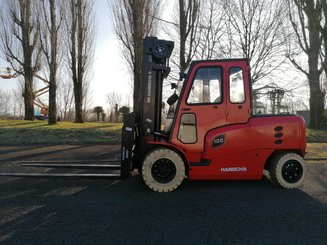 Four wheel front forklift Hangcha X4W100