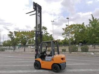 Four wheel front forklift Toyota 627FDF25 - 7