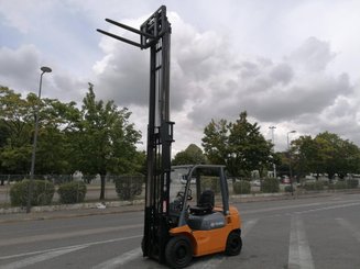 Four wheel front forklift Toyota 627FDF25 - 6