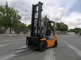 Four wheel front forklift Toyota 627FDF25 - 1