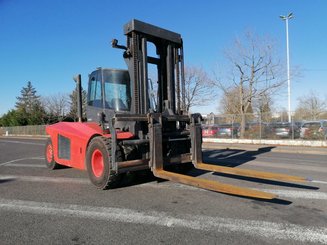 Four wheel front forklift Linde H160D-1200 - 1