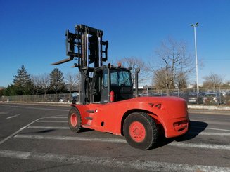 Four wheel front forklift Linde H160D-1200 - 3