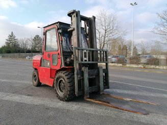 Four wheel front forklift Hangcha CPYD50 - 1