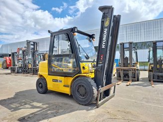 Four wheel front forklift Hyundai 40L-7A