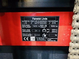 Pedestrian pallet stacker Fenwick L14 - 9