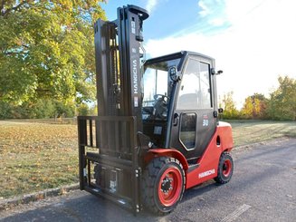 Four wheel front forklift Hangcha XF30G - 1