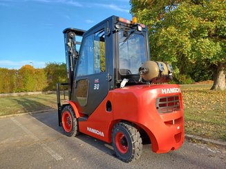 Four wheel front forklift Hangcha XF30G - 2