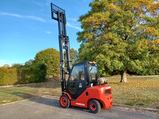 Four wheel front forklift Hangcha XF30G - 7