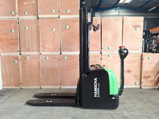 Pedestrian pallet stacker Hangcha CDD12-AC1-I avec pesage métrologique intégré - 3