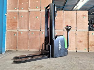 Pedestrian pallet stacker Hangcha CDD12-AC1-I avec pesage métrologique intégré