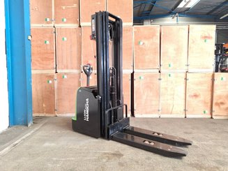 Pedestrian pallet stacker Hangcha CDD12-AC1-I avec pesage métrologique intégré - 2