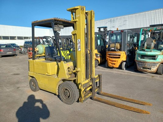 Forklift truck, LPG Mitsubishi FG15 - 1