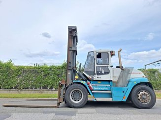 Four wheel front forklift Konecranes SMV12-600B - 2