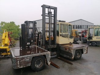 Sideloader forklift truck Hubtex S50G