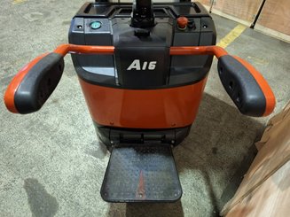 Stacker truck with folding platform Hangcha CDD16-AZ3S